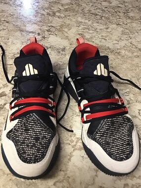 Reebok Kids Navy, Red & White Lace-Up Sneakers